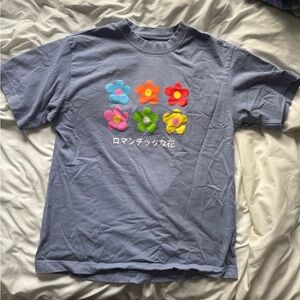 Floral Graphic T-Shirt - Multicolor